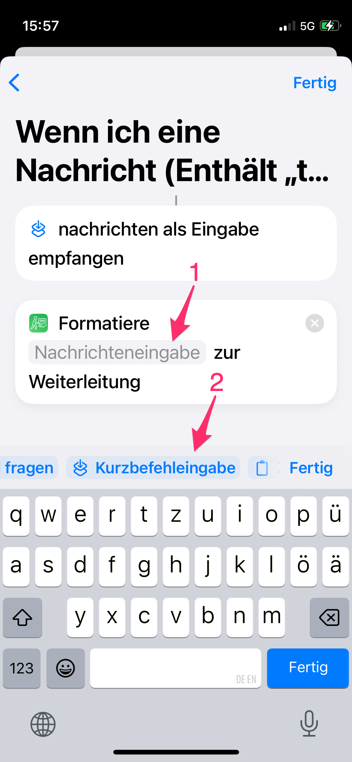Screenshot Neue leere Automation erstellen