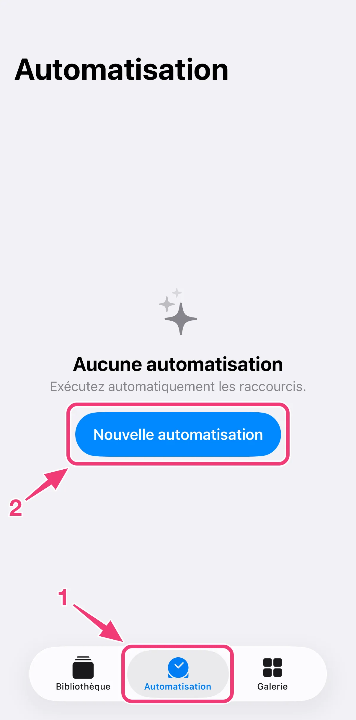 Capture : ajouter une nouvelle automatisation de messages