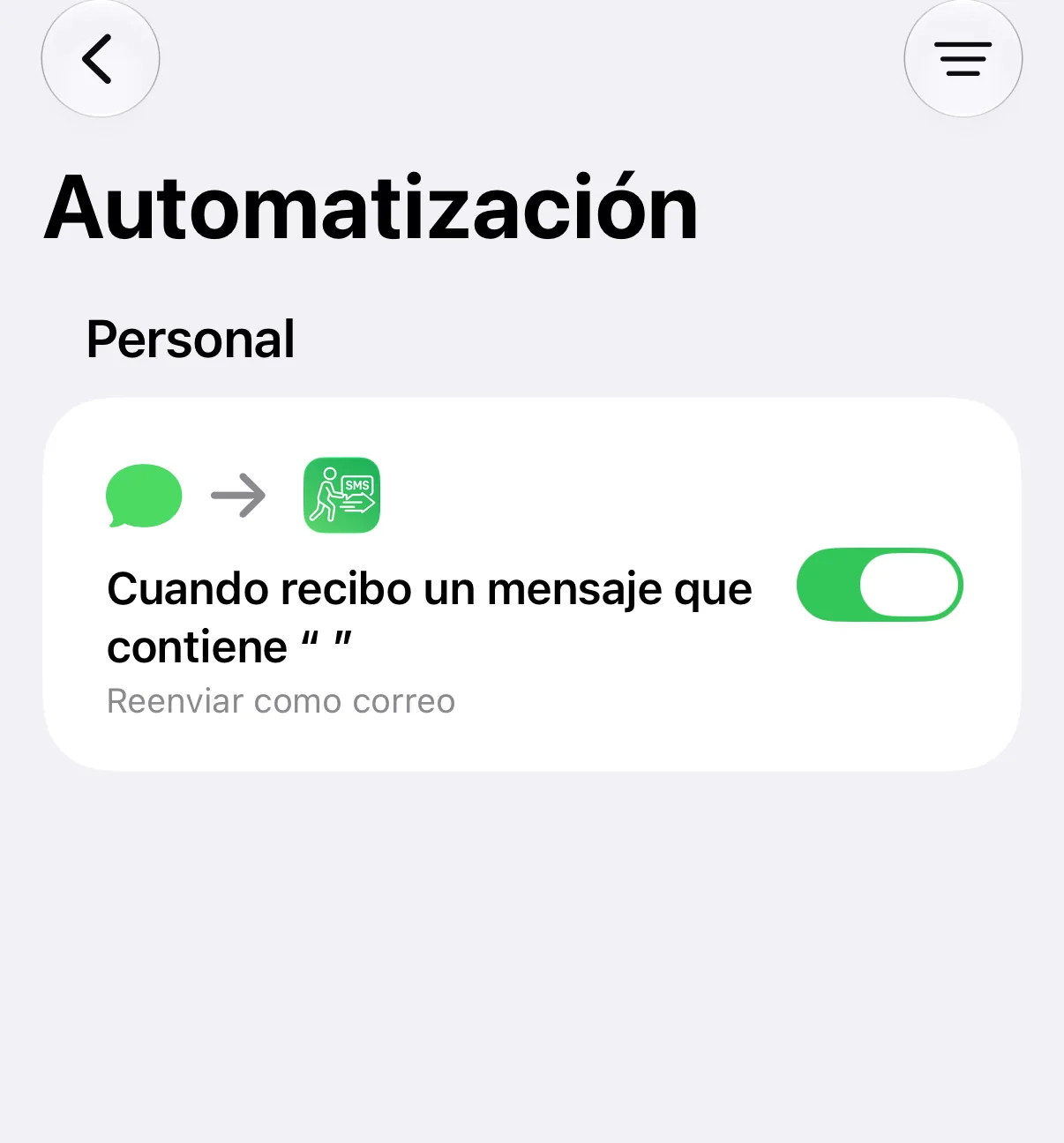 Captura: la automatización terminada
