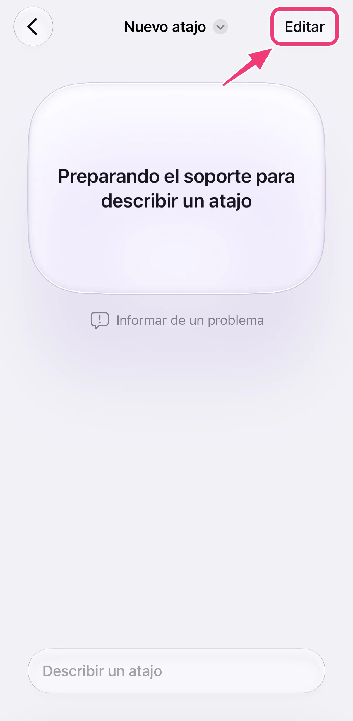 Captura: abrir el editor