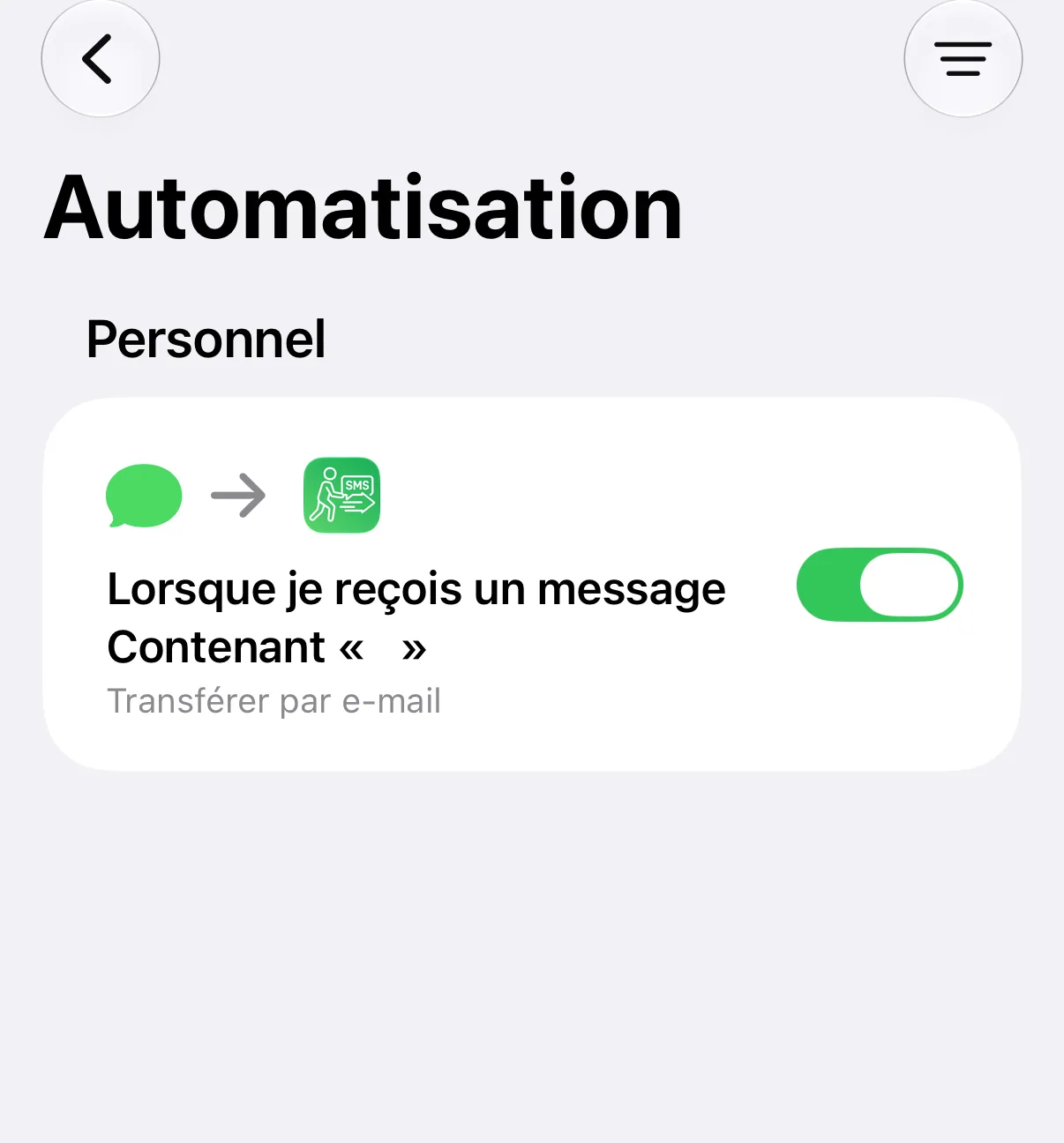 Capture : l’automatisation terminée